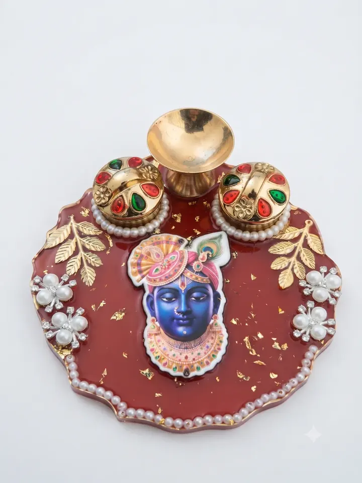 Resin Pooja Thalis
