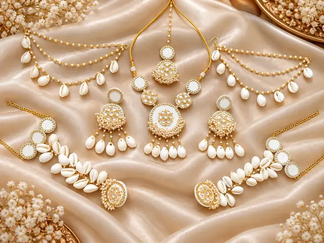 Royal Ivory Pearl Jewellery Set