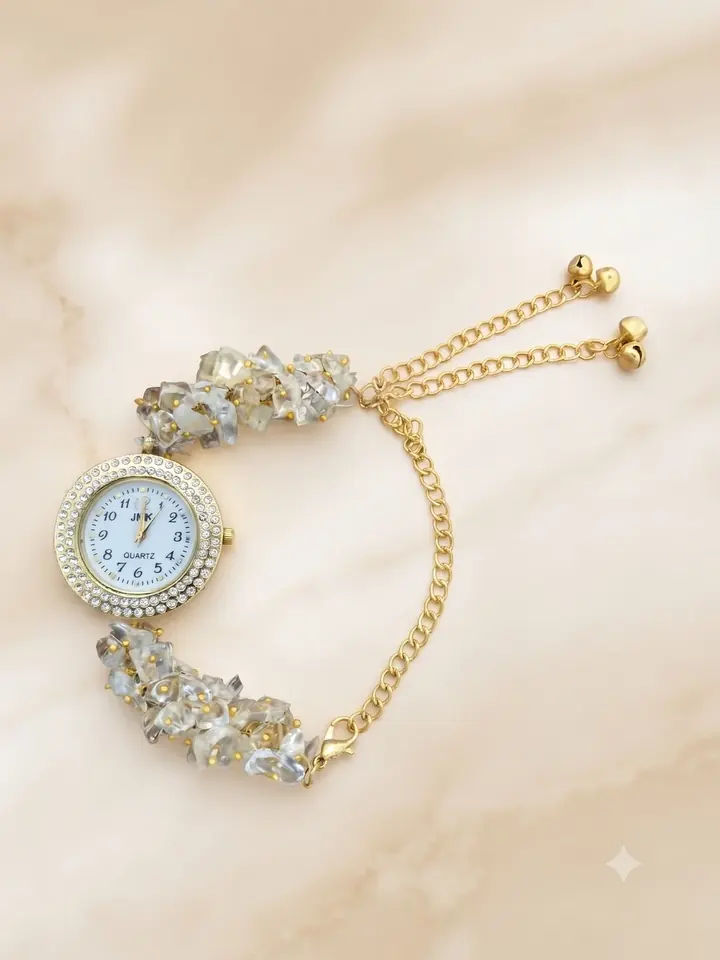 Royal Citrine Natural Stone Bracelet Watch